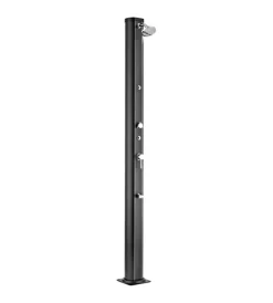 Gre Piscine|Doccia solare per giardino in alluminio con lavapiedi e spruzzatore 32 l - cod. ar1130