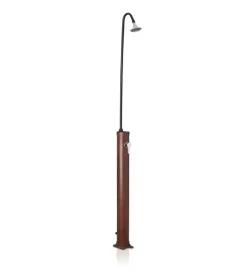 Outlet Doccia solare per giardino gre in pvc effetto legno 9 l - cod. ar1009w Piscine