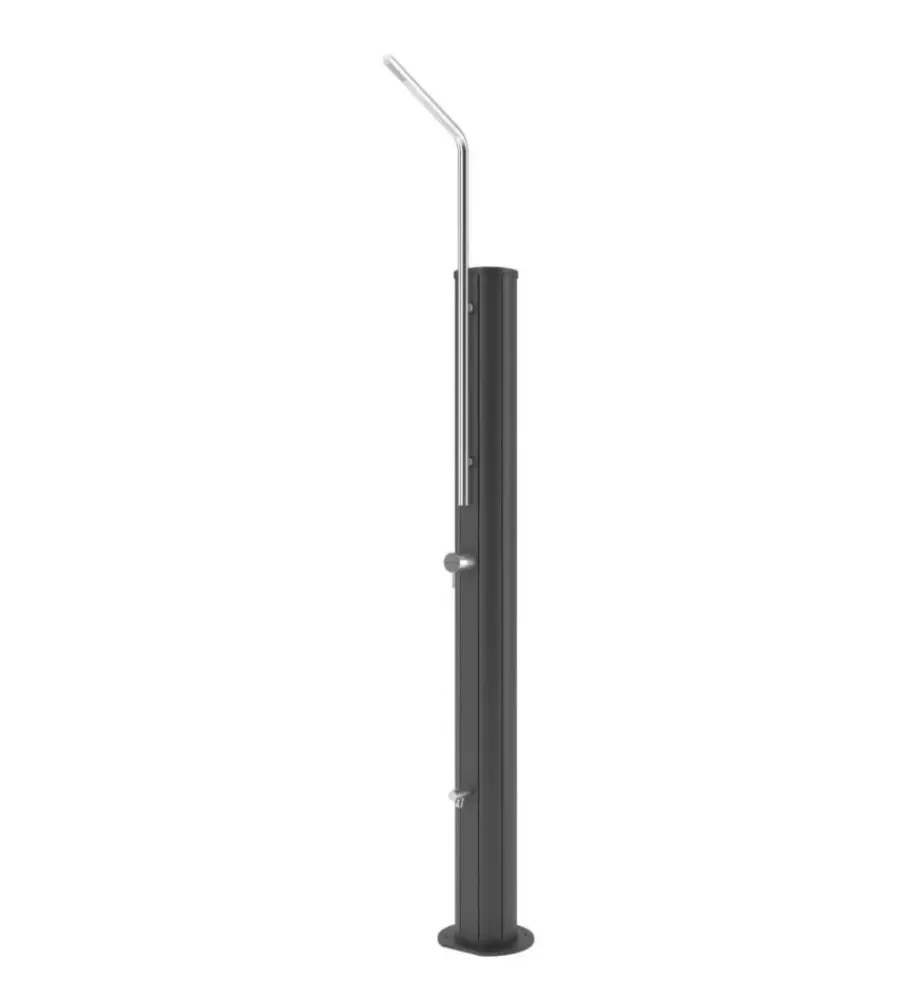 Best Doccia solare per giardino gre in alluminio con lavapiedi 30 l - cod. ss30s Piscine