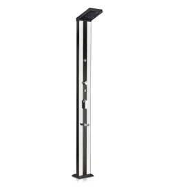 Piscine|Doccia solare per giardino gre in alluminio con lavapiedi e sprayer 38 l - cod. dsalp38