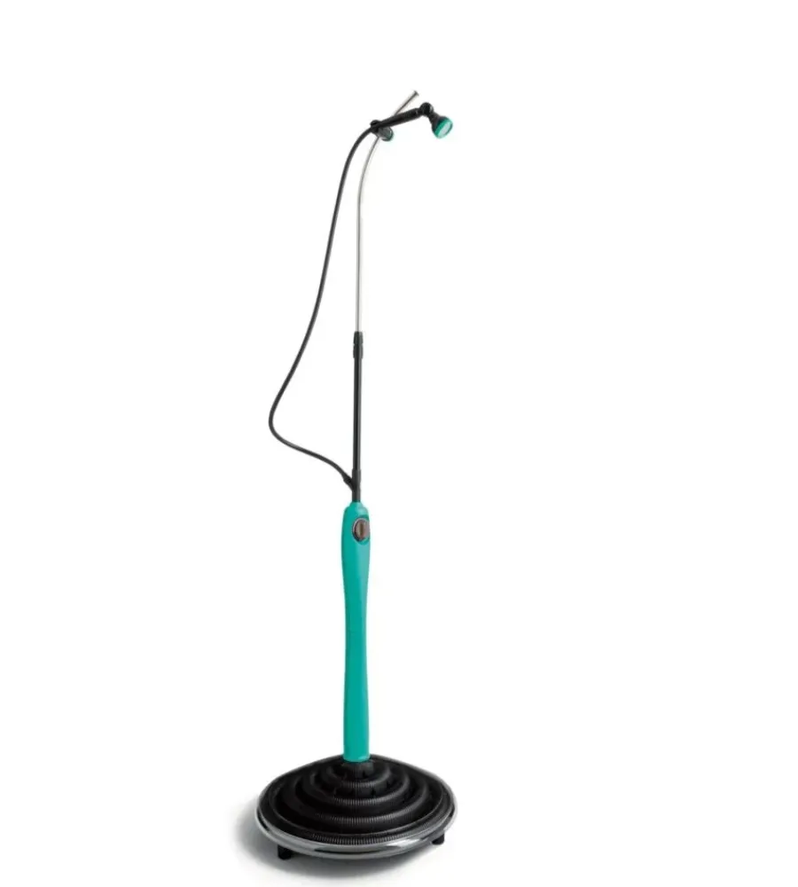 Sale Doccia solare sunny style premium con acqua calda da esterno - azzurra Piscine