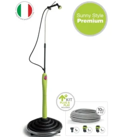 Best Doccia solare sunny style premium con acqua calda da esterno - verde Piscine