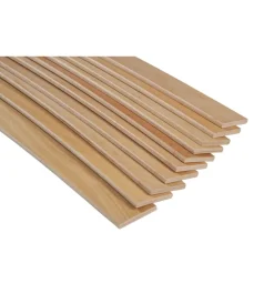 Best Doga per rete ortopedica in multristrato spessore 8 mm - 68 x 820 mm Profili Piallati