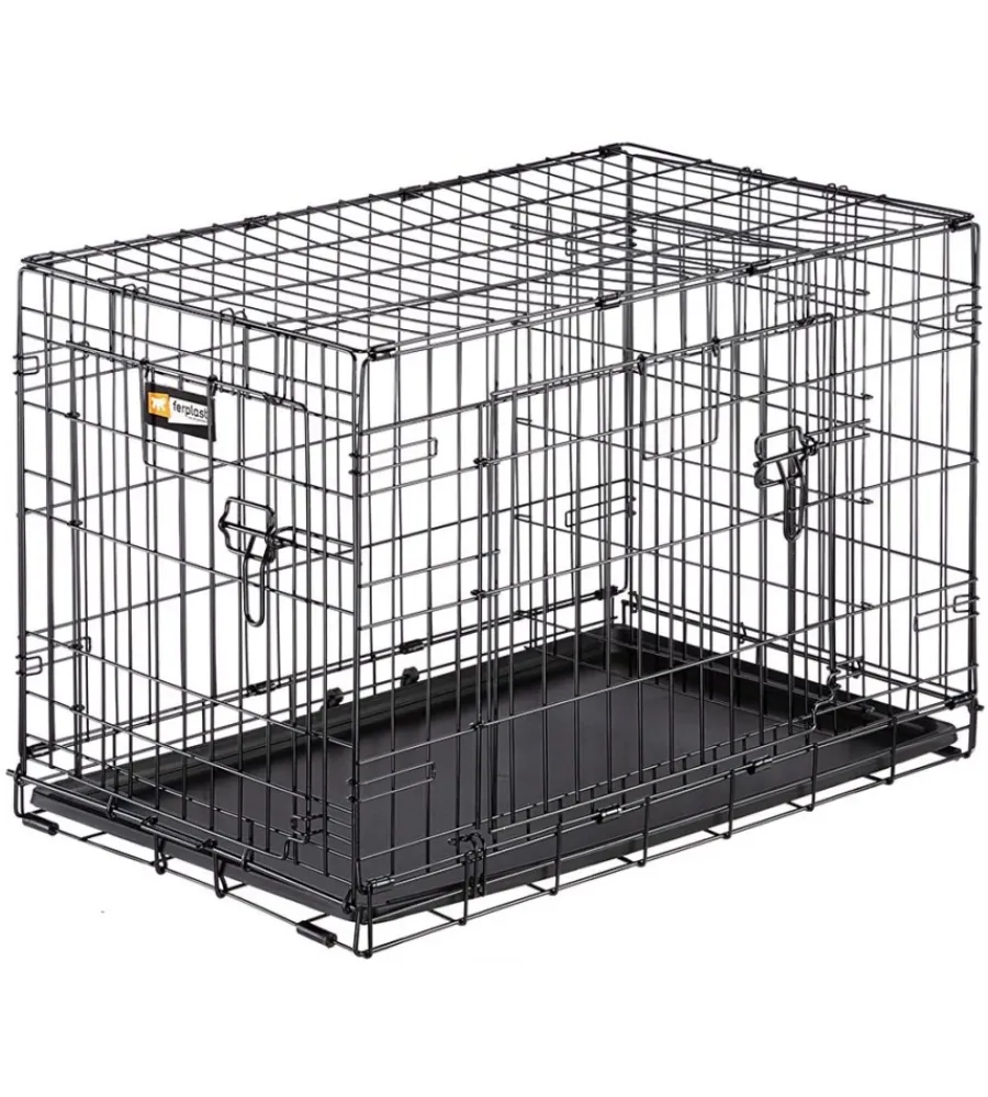 Trasportini Per Cane-Ferplast Dog-inn 75 nero box