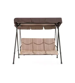 Outlet Dondolo da giardino 3 posti 