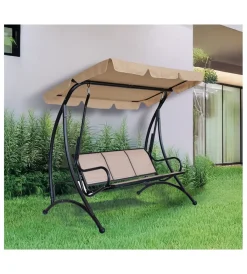 Mobili Da Giardino E Accessori-EuroGarden Dondolo da giardino 3 posti 