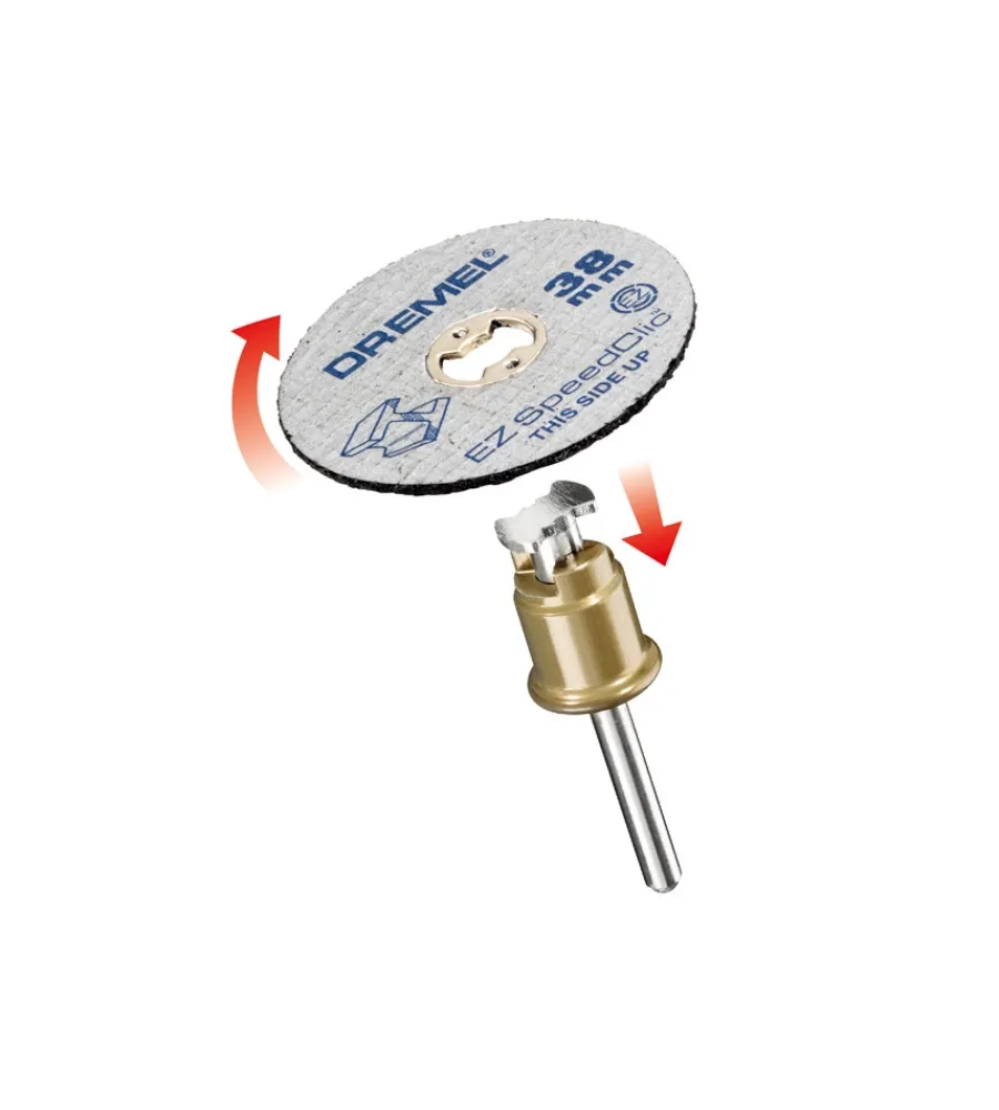 Hot set 2 dischi da taglio 38mm perno incluso - bosch. Accessori Miniutensili