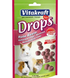 Vitakraft Alimento Per Roditori|Drops per roditori alla rapa rossa -75gr -