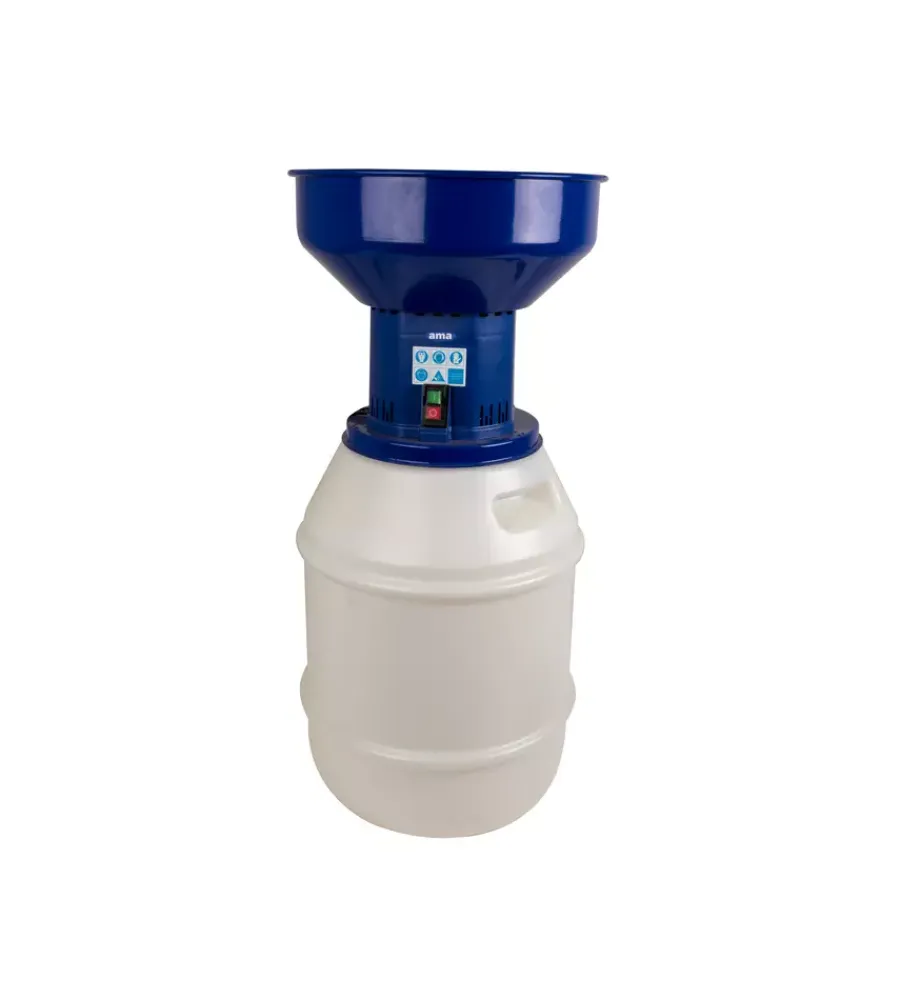 Molini + Accessori-Ama Elettromulino "magico 1,6 hp" tramoggia 17 l e bidone 50 l 1200w