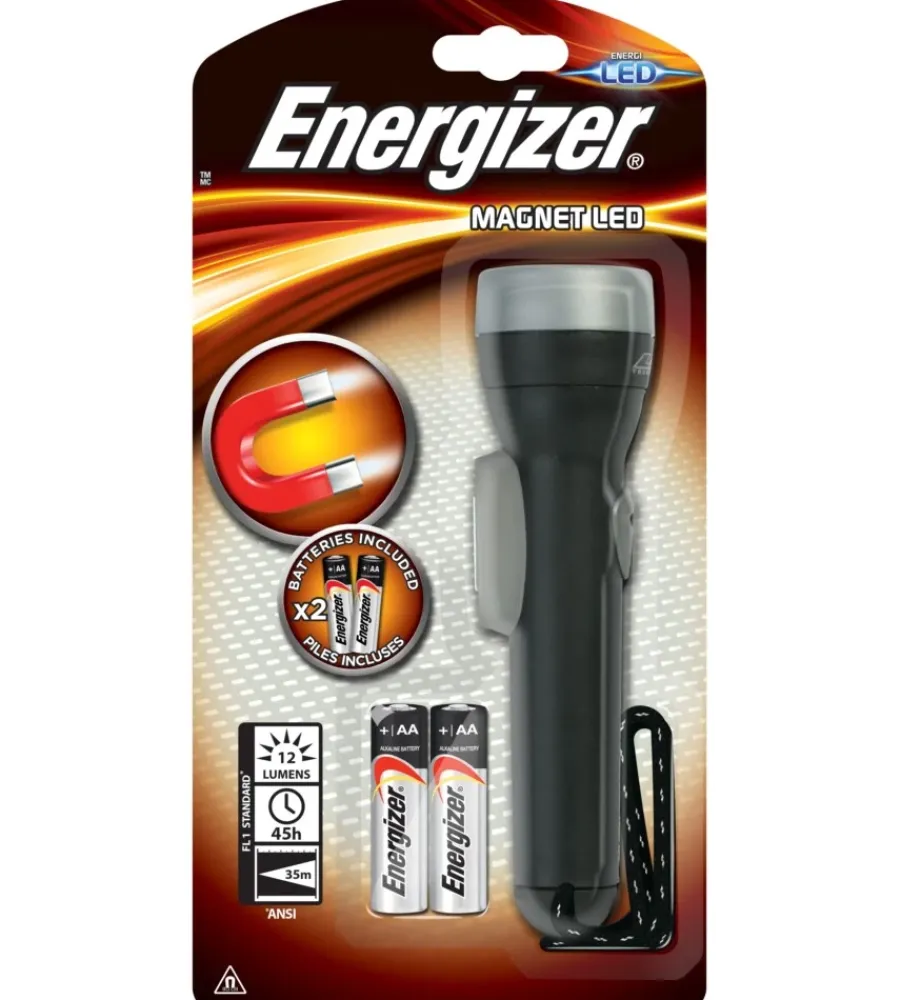 Illuminazione Per Interno-Energizer magnet led 50 lumens + 2aa
