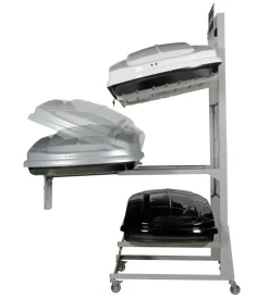 Sale Espositore con ruote per 3 box tetto n60030 Portaggio