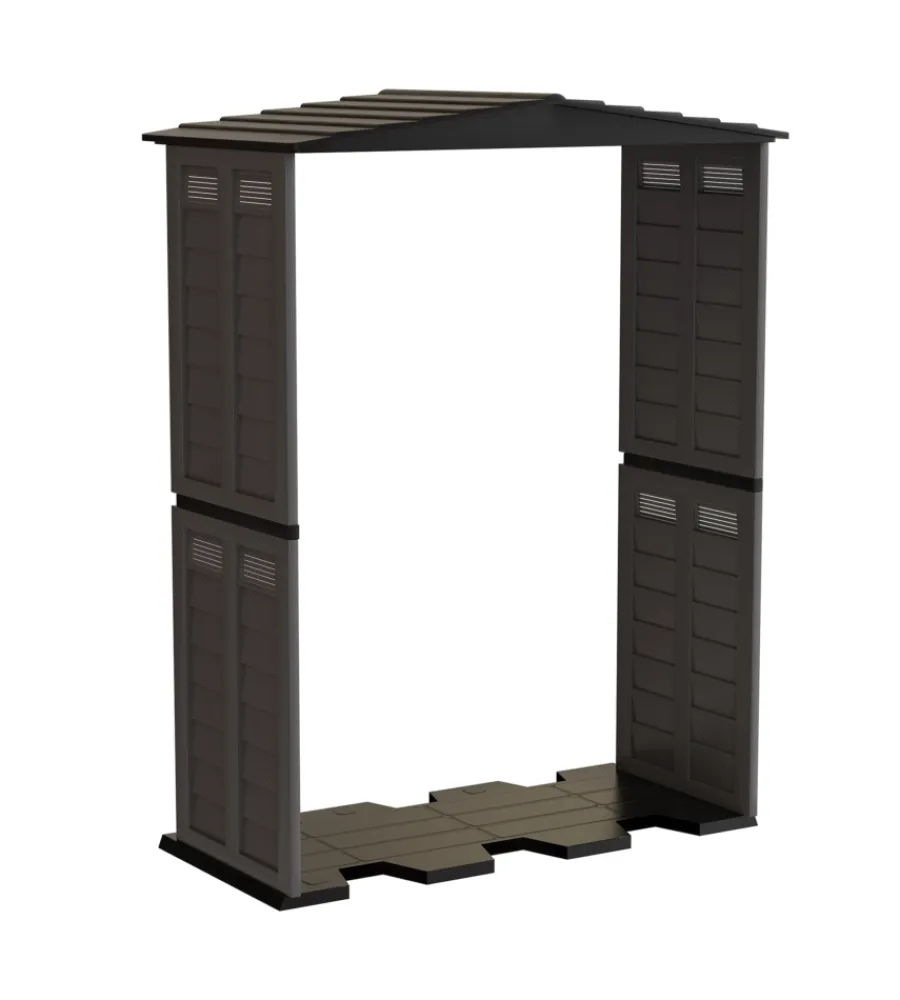 Casette Da Giardino-ArtPlast Estensione per casetta da esterno in resina "garden shed" antracite