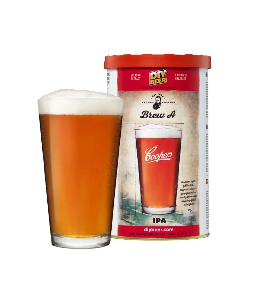 Preparazione Birra- Estratto di malto coopers per birra artigianale - indian pale ale.