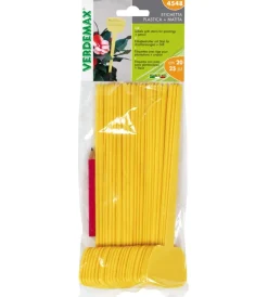 Verdemax Attrezzatura Giardinaggio|Etichetta diritta con gambo busta 5 pezzi