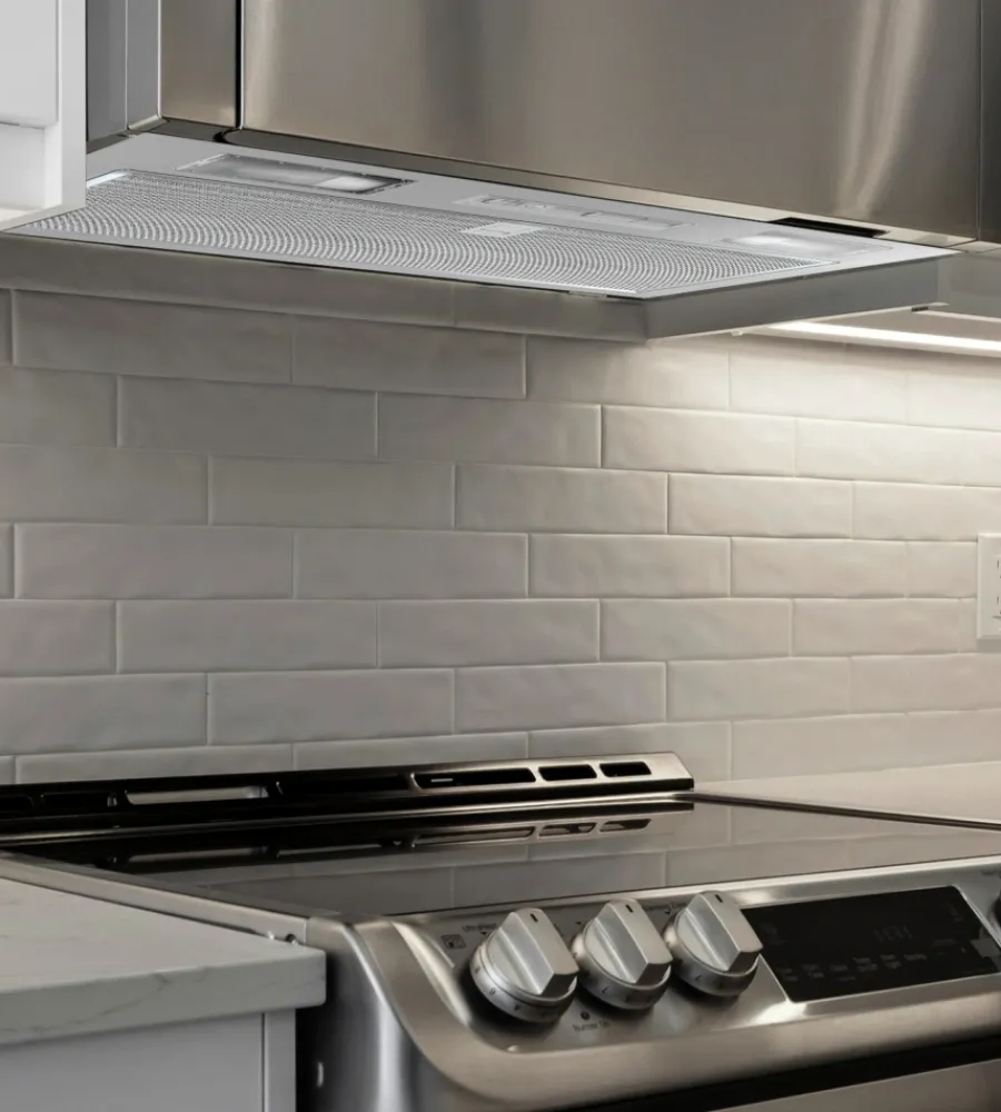 Hot Faber inka smart c/33 new, cappa aspirante sottopensile grigia 52 cm Cucina