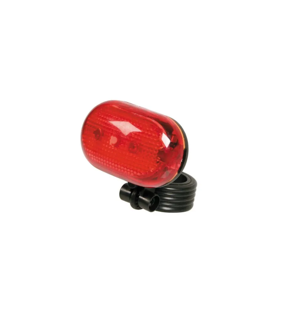 Bici-Lampa Fanale rosso posteriore 3 leds bici 92042