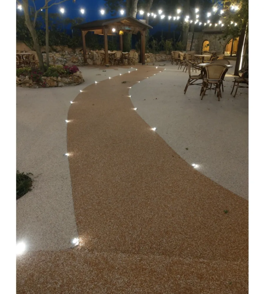 Illuminazione Per Esterno- Faretto ad incasso calpestabile "step" luce fredda, ø45 mm