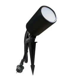 Hot Faretto led da giardino con picchetto nero, 7 w 520 lm Illuminazione Per Esterno