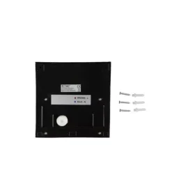Illuminazione Per Esterno- Faretto led segnapasso a plafone da esterno quadrato vtac nero 3000k