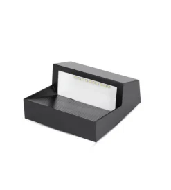 Illuminazione Per Esterno- Faretto led segnapasso a plafone da esterno quadrato vtac nero 3000k