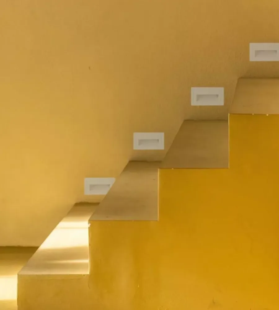Illuminazione Per Esterno|Faretto led segnapasso ad incasso da esterno rettangolare vtac bianco 3000k