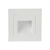 Faretto led segnapasso ad incasso da esterno quadrato vtac bianco 3000k Illuminazione Per Esterno