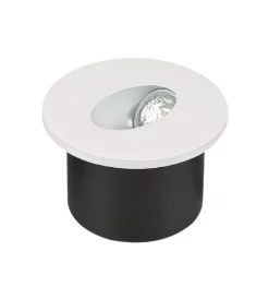 Faretto led segnapasso ad incasso da esterno rotondo vtac bianco 4000k Illuminazione Per Esterno
