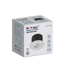 Faretto led segnapasso ad incasso da esterno rotondo vtac bianco 4000k Illuminazione Per Esterno