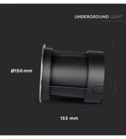 Best Faretto led segnapasso ad incasso fascio di luce 40° 4000k, 12w Illuminazione Per Esterno