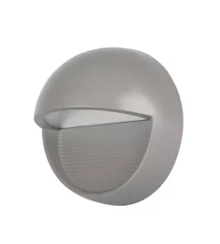 Best Faretto led segnapasso rotondo da 3w a plafone da esterno vtac grigio 4000k Illuminazione Per Esterno