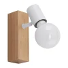 Eglo Illuminazione Per Interno|Faretto "townshend 3" in legno e metallo, 16,5x5 cm