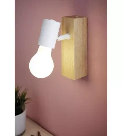 Eglo Illuminazione Per Interno|Faretto "townshend 3" in legno e metallo, 16,5x5 cm