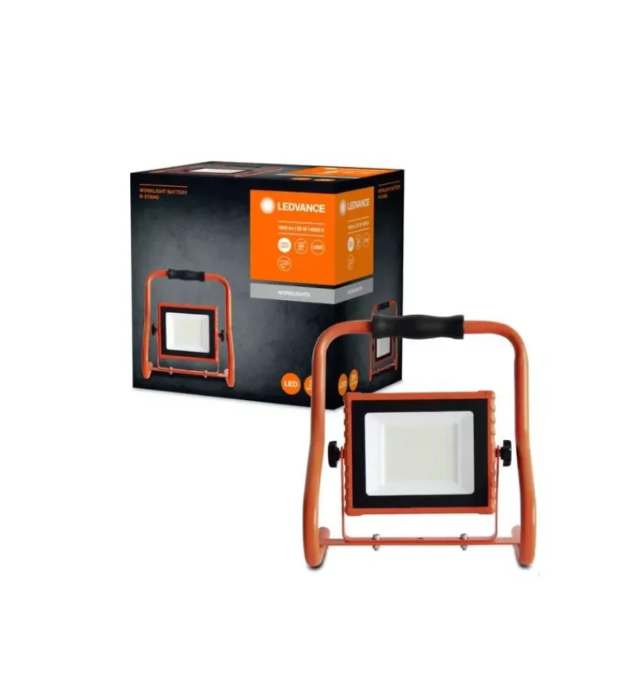 Illuminazione Per Esterno- Faro led a batteria osram r-stand 20w, 4000k