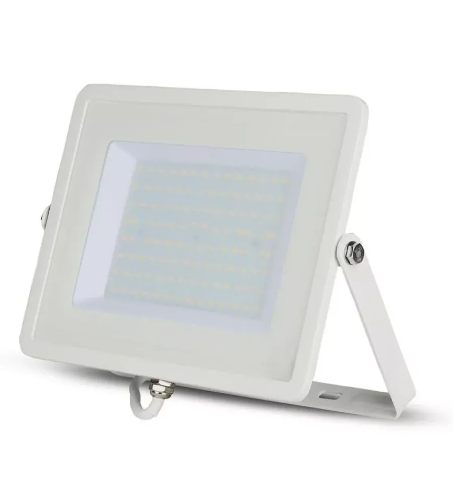 Illuminazione Per Esterno- Faro led bianco 3000k 100w, 8000lm