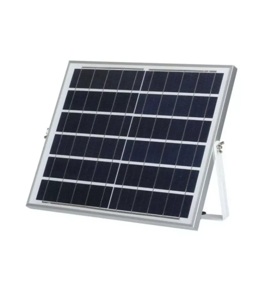 Illuminazione Per Esterno- Faro led con pannello solare 16w, 4000k