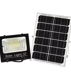 Illuminazione Per Esterno|Faro led da esterno solare crepuscolare, 25 w 4000 k