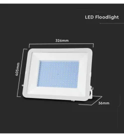 Illuminazione Per Esterno- Faro led nero 6500k 200w, 17540lm
