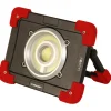 Illuminazione Per Esterno-Velamp Faro proiettore ricaricabile led con powerbank, 20w