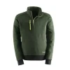 Best Felpa da lavoro "slick" con mezza zip verde tg xl Maglie E Felpe|Maglie E Felpe