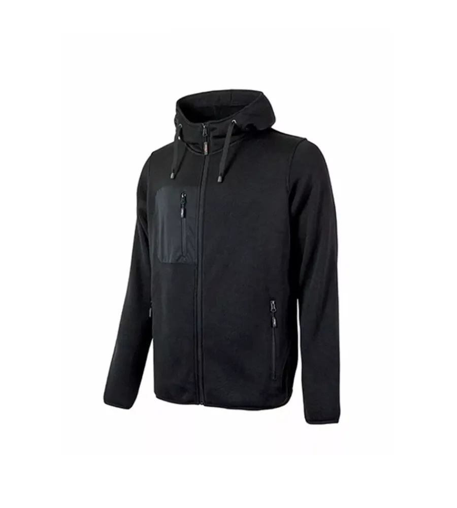 Maglie E Felpe|Maglie E Felpe-U-Power Felpa da lavoro rainbow black - taglia 2xl