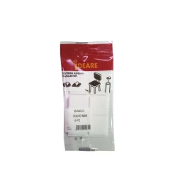 Discount Feltrini adesivi quadrati 30 x 30 mm. - bianco - 6 pz. Accessori