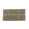 New Feltrini adesivi quadrati - 25x25 mm. - marrone - 8 pz. Accessori