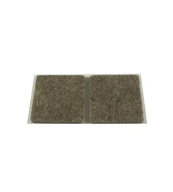 Feltrini adesivi quadrati - 40x40 mm. - marrone - 2 pz. Accessori