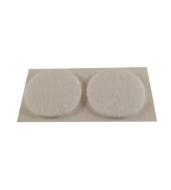 Outlet Feltrini adesivi tondi - ø 40 mm. - bianco - 2 pz. Accessori