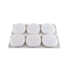 Accessori|Feltrini adesivi tondi - ø 30 mm. - bianco - 6 pz.