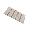 Accessori- Feltrini adesivi tondi ø 16 mm. - bianco - 15 pz.