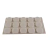 Accessori|Feltrini adesivi tondi - ø 16 mm. - bianco - 15 pz.
