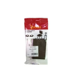 Clearance Feltrino adesivo rettangolare 50 x 100 mm. - marrone - 1 pz. Accessori