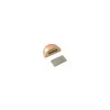 Best Fermaporte adesivo in abs con magnete - 48 x h. 32 mm. - dorato Accessori