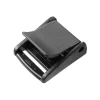 Fermo di bloccaggio in nylon nero per cinghie da 40 mm. Sistemi Di Fissaggio